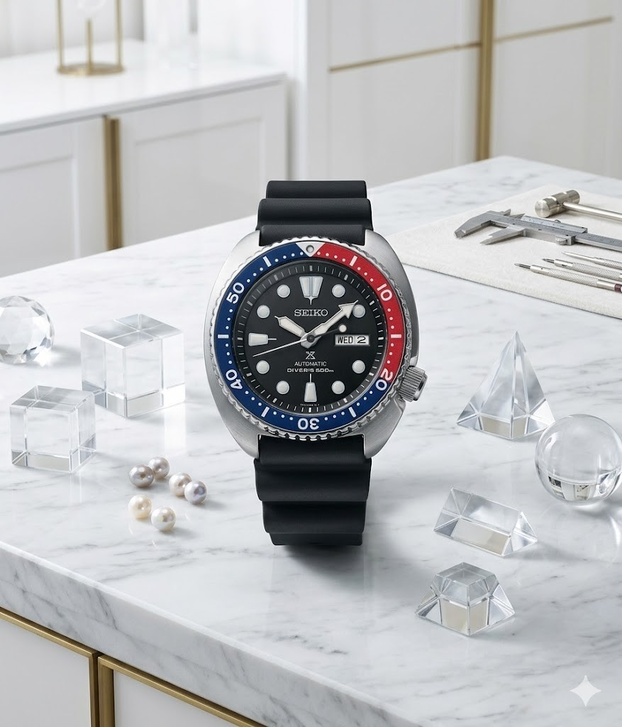 Seiko Prospex Classic Diver’s «Turtle» 200M Automatic Men’s Watch (SRP779)