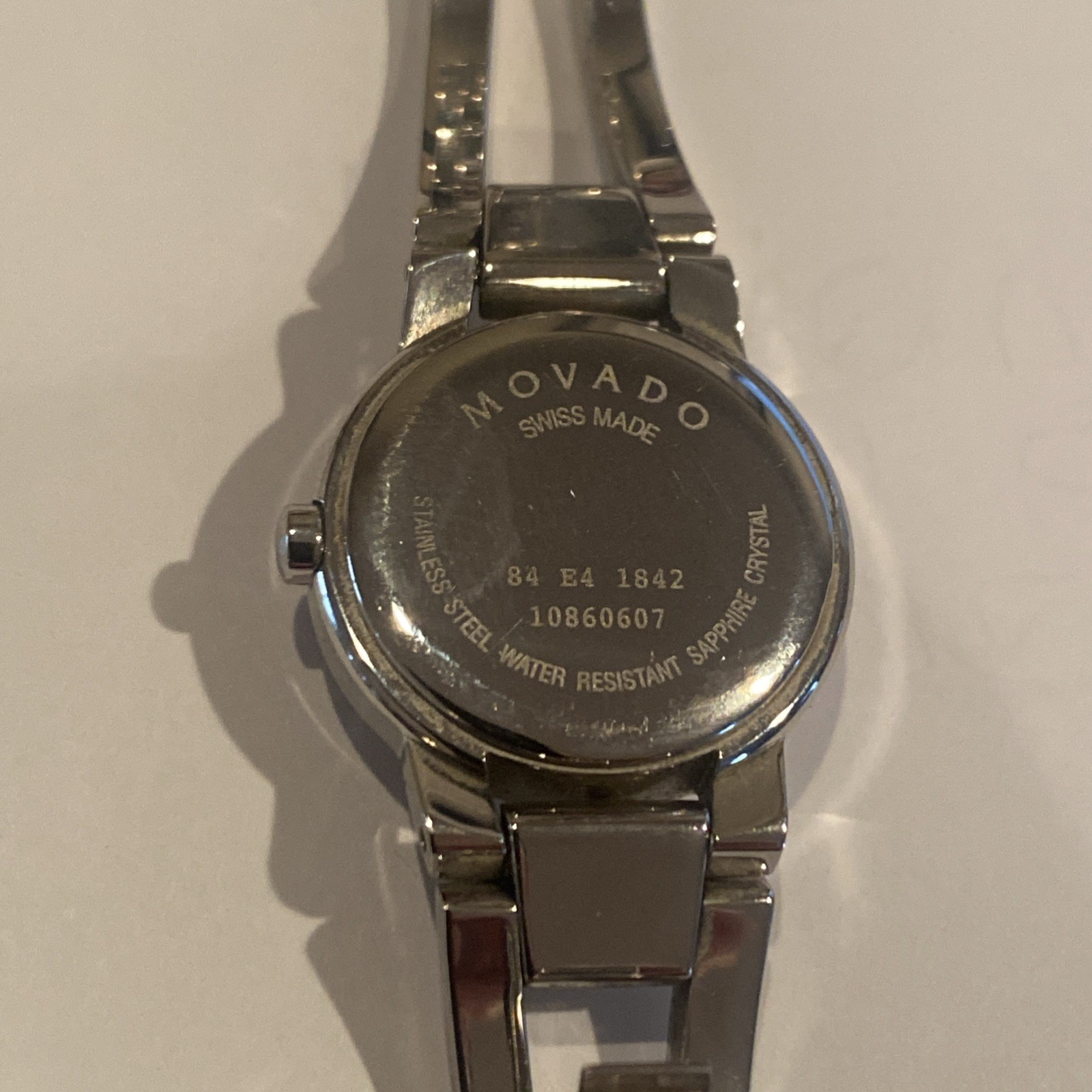 Movado Amorosa 84-E4-1842 Wrist Watch for Women, Diamonds Sapphire Crystal