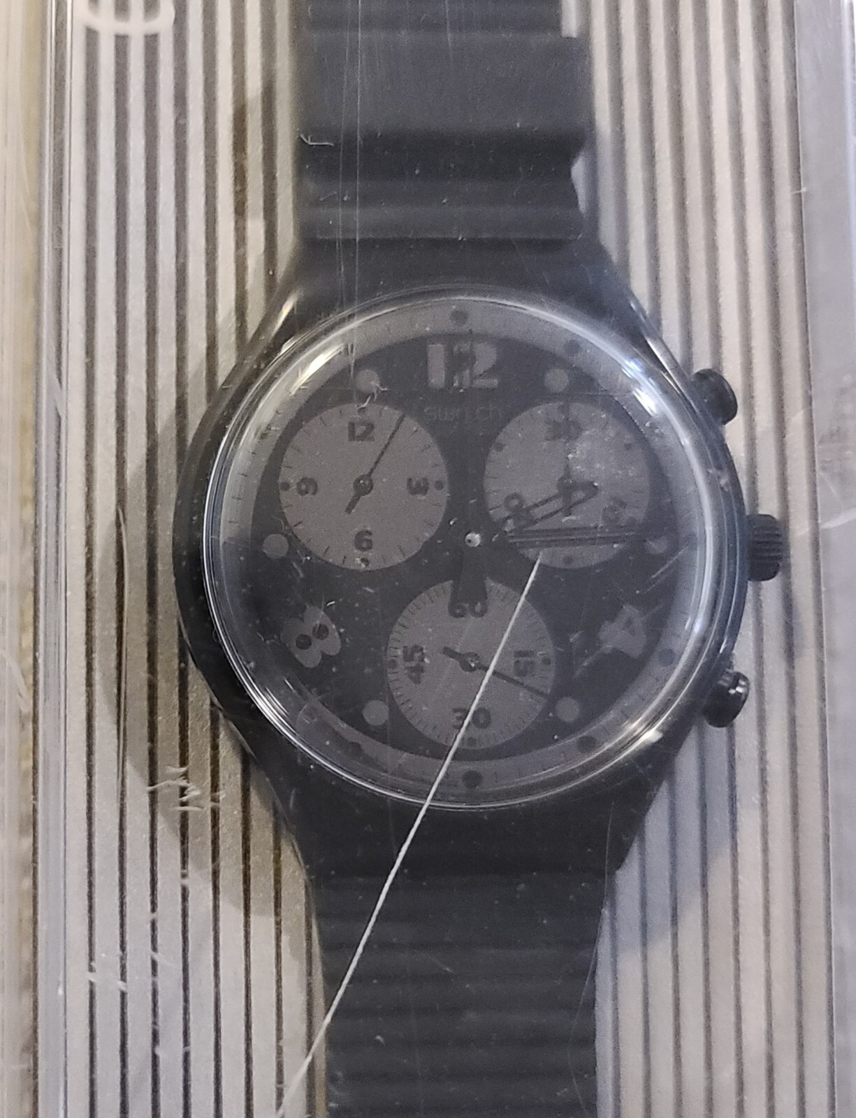 Swatch Chrono SCB110 Moon Shadow – Untested