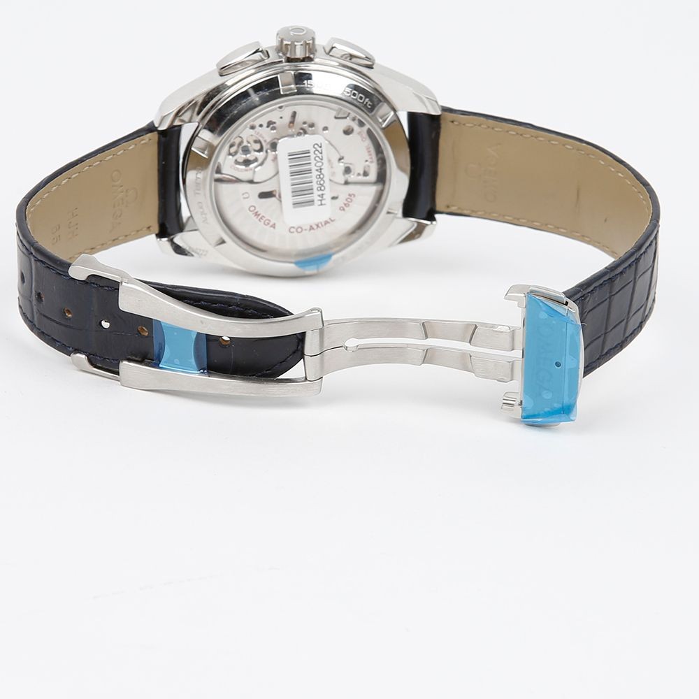 Omega 231 13 43 52 03 001 Seamaster Aqua Terra GMT Watch 153852010 [P]