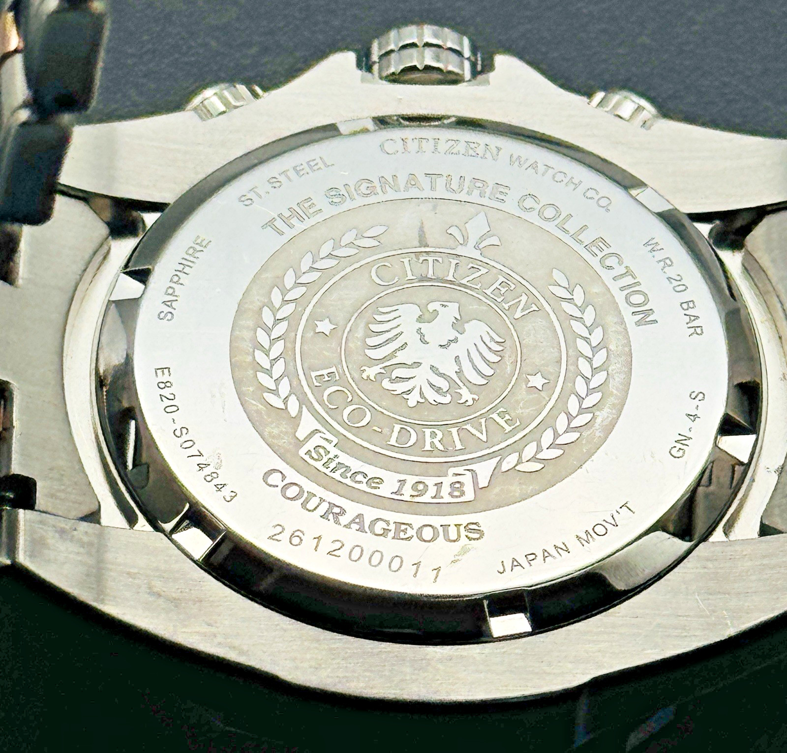 Citizen Signature Collection Eco-Drive Diver Watch Perpetual Chrono BL5446-51H