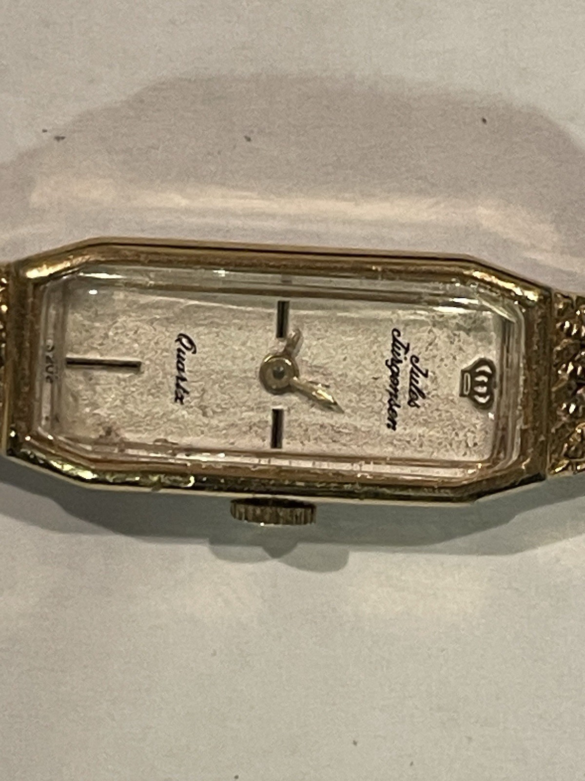 The Jules Jurgensen vintage womans Slim Gold Watch 11mm model 4642
