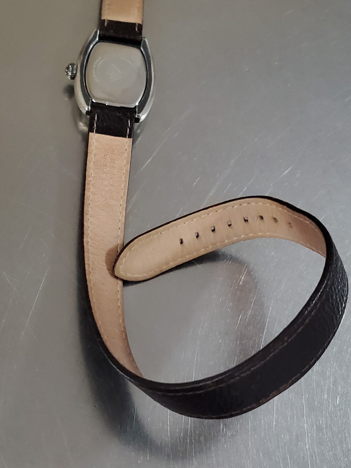 SILPADA DESIGNS Watch Women’s Vintage Analog Brown Leather Wrap-Around Band 30mm