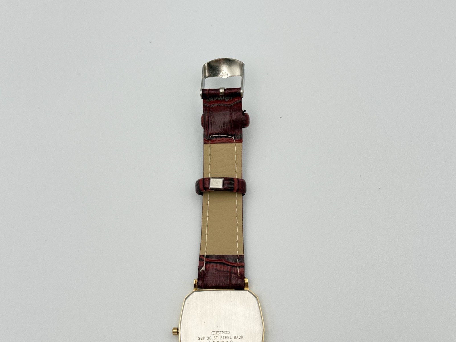 SEIKO Dolce 7731-5120 Gold Dial Quartz Men’s Dress Watch Japan Vintage #2