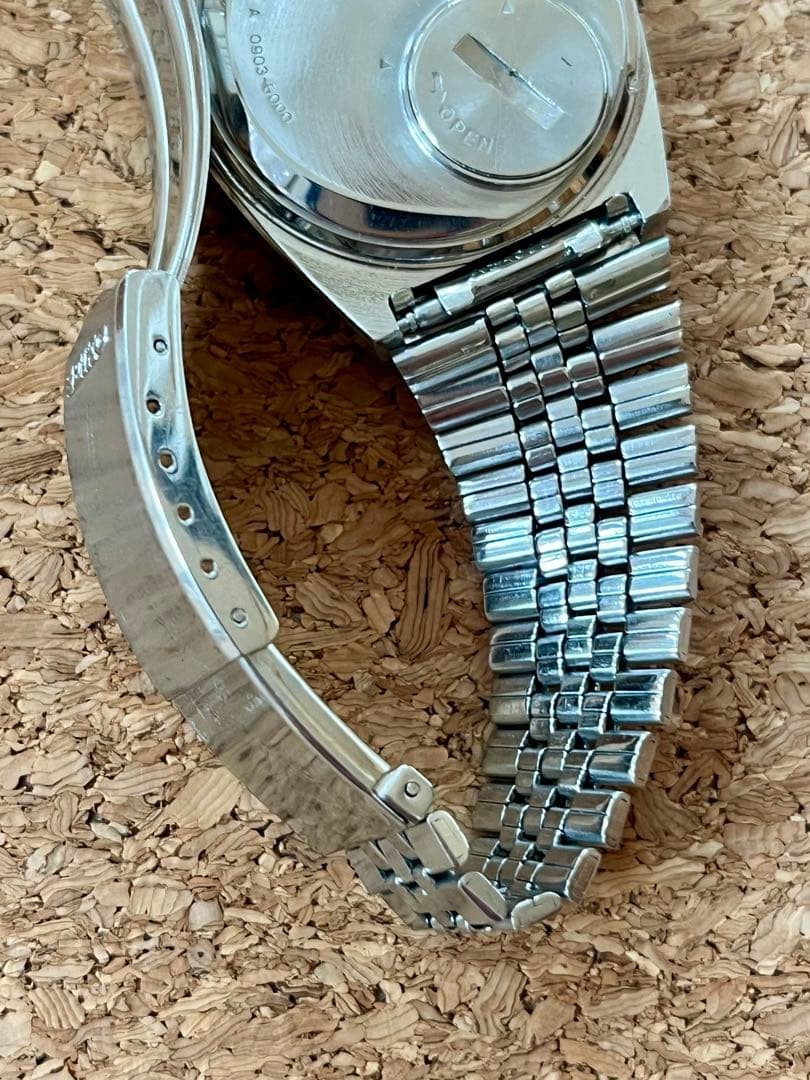 ’76 SEIKO QUARTZ TYPE II Black Genuine Extension