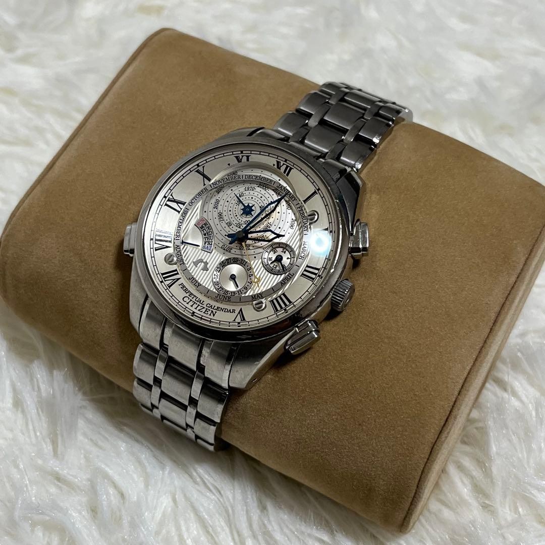 CITIZEN Campanola 408 CTR57-0981 Quartz Men’s Watch Japan Design Luxury Elegant