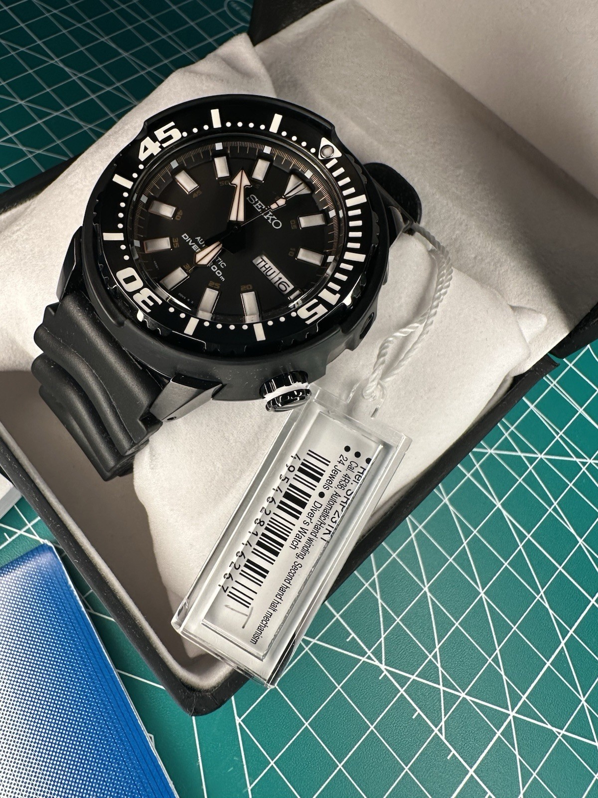 Seiko SRP231k 1st Generation «Baby Tuna” Men’s Diver’s Watch – Mint (Full Set)