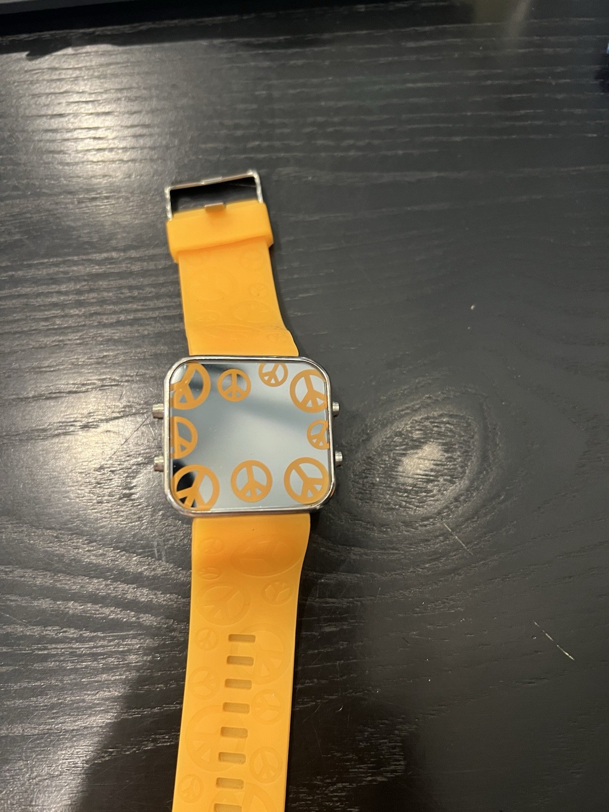 ✌️ Vibrant Peace & Love Digital LED Watch