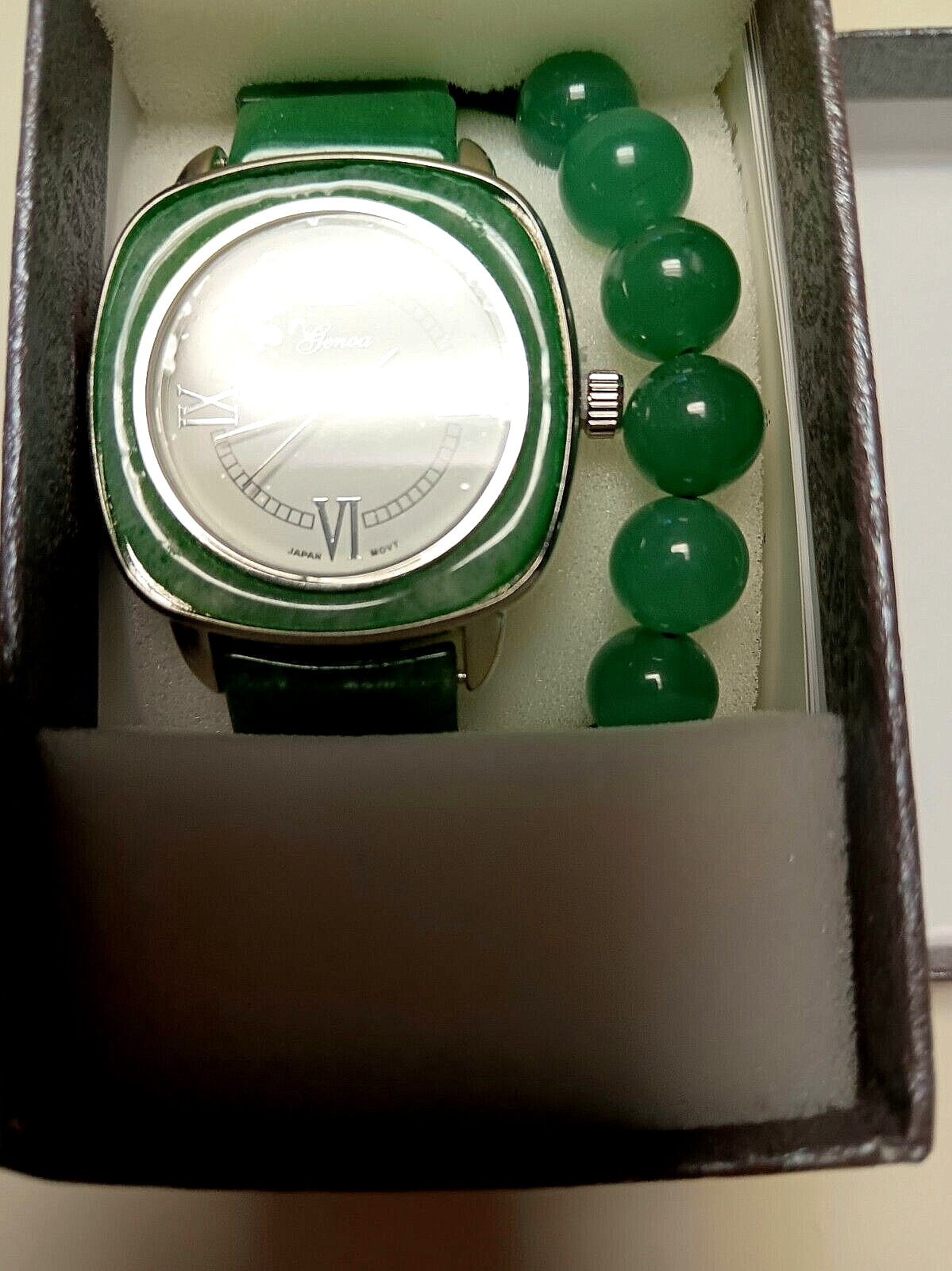 Genoa Miyota Japanese Movement Bracelet watch & bracelet Set