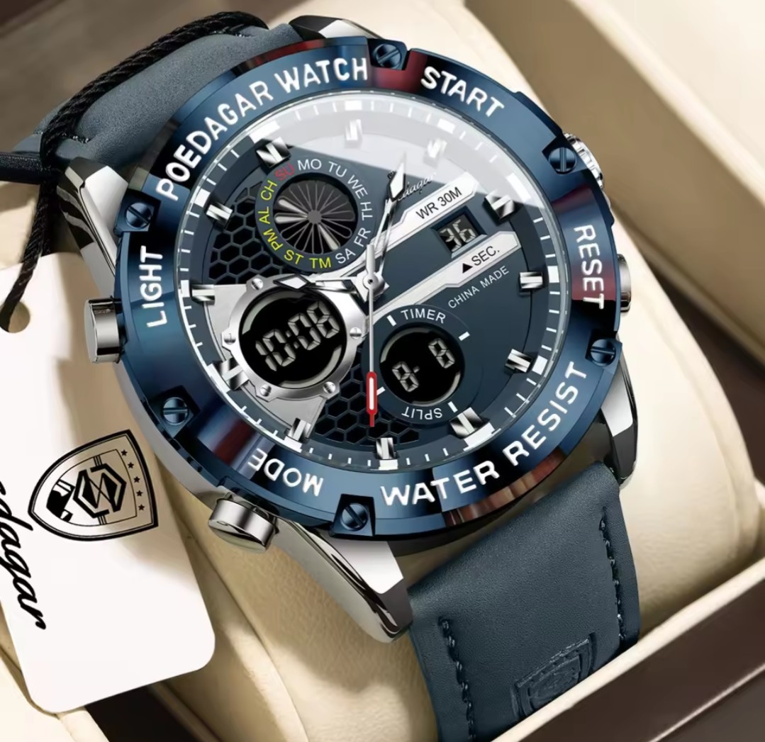 Fashion Man Watch Waterproof Electronic Luxury Men’s Watches
