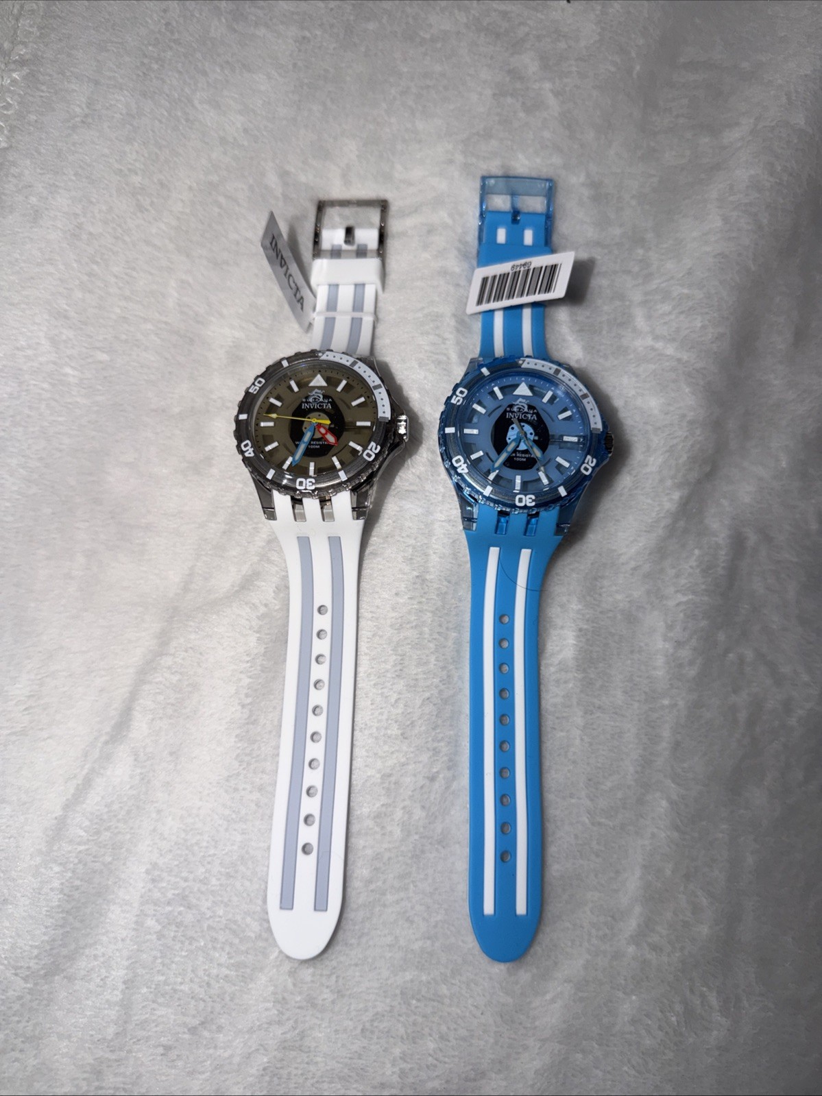 Invicta Subaqua Chromamode Lot 3 44mm Men’s Watch Black, White & Blue White