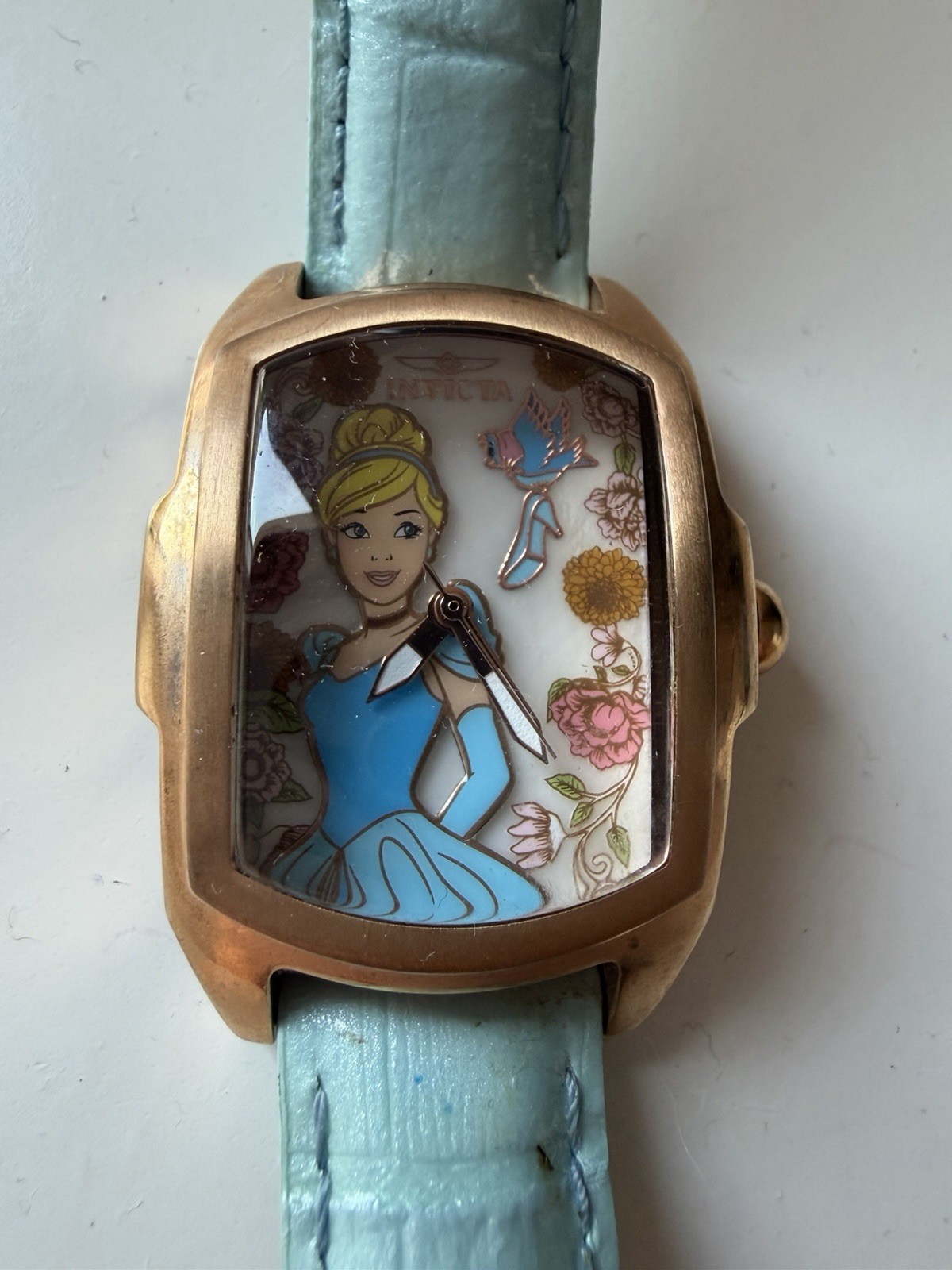 Invicta Disney Limited Edition Cinderella Lady watch, 29 mm rose gold stainless