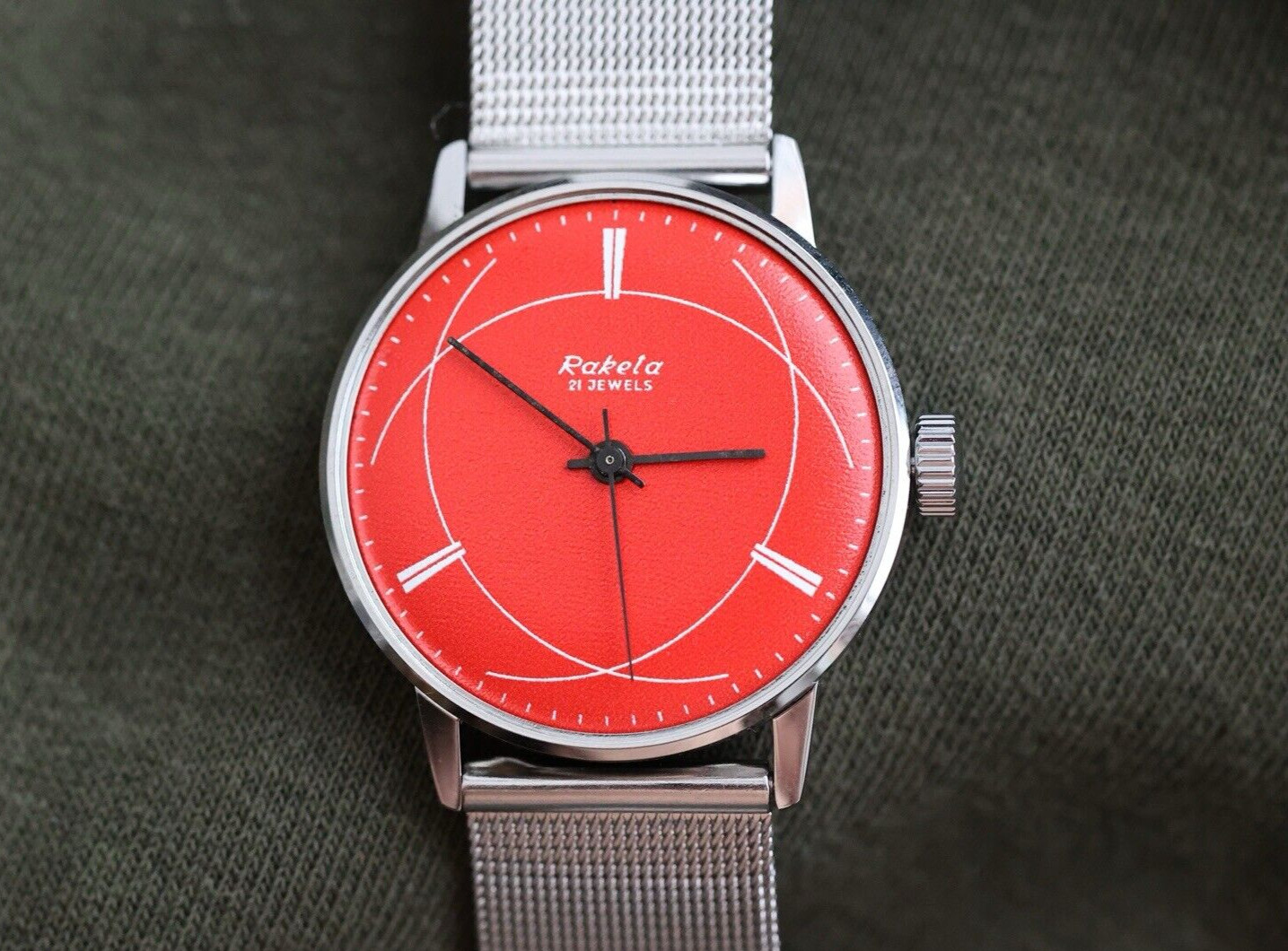Wrist Watch Raketa 2609B «Baltic» Vintage men’s mechanical, USSR.