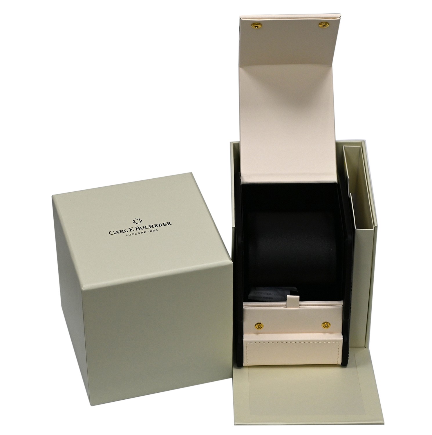 Carl F. Bucherer Patravi AutoDate 00.10617.07.23.21 18k Gold Steel 39 MM Men’s