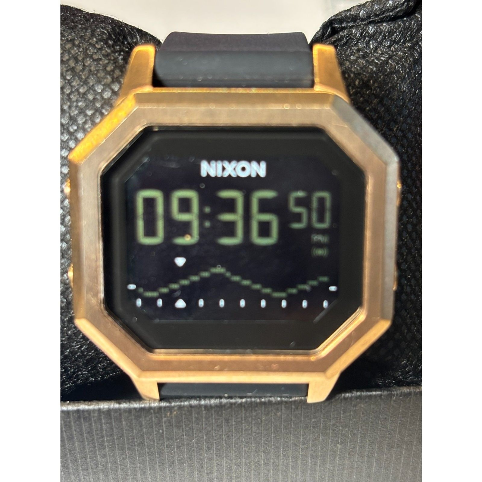 Nixon Siren SS Digital Watch – «Tropical Gangster» Edition (Rose Gold / Black)