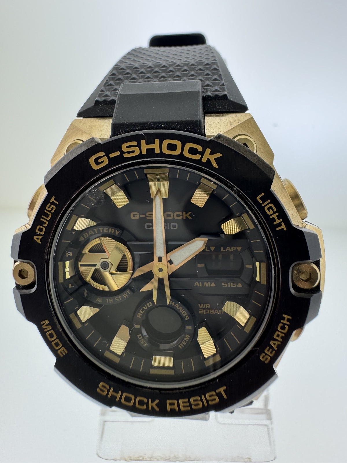 Original Casio G-Shock GSTB 400 GB 1A9 SOLAR POWER BLACK DISPLAY SAMPLE WATCH 4