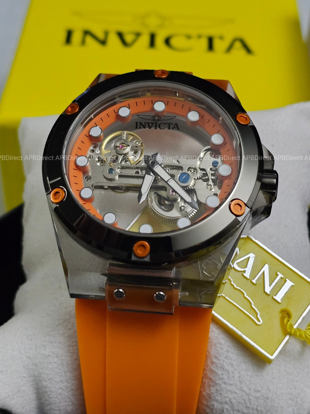 Invicta – Speedway – MECHANICAL – Ghost Bridge MVMNT – Skeleton – mens watch
