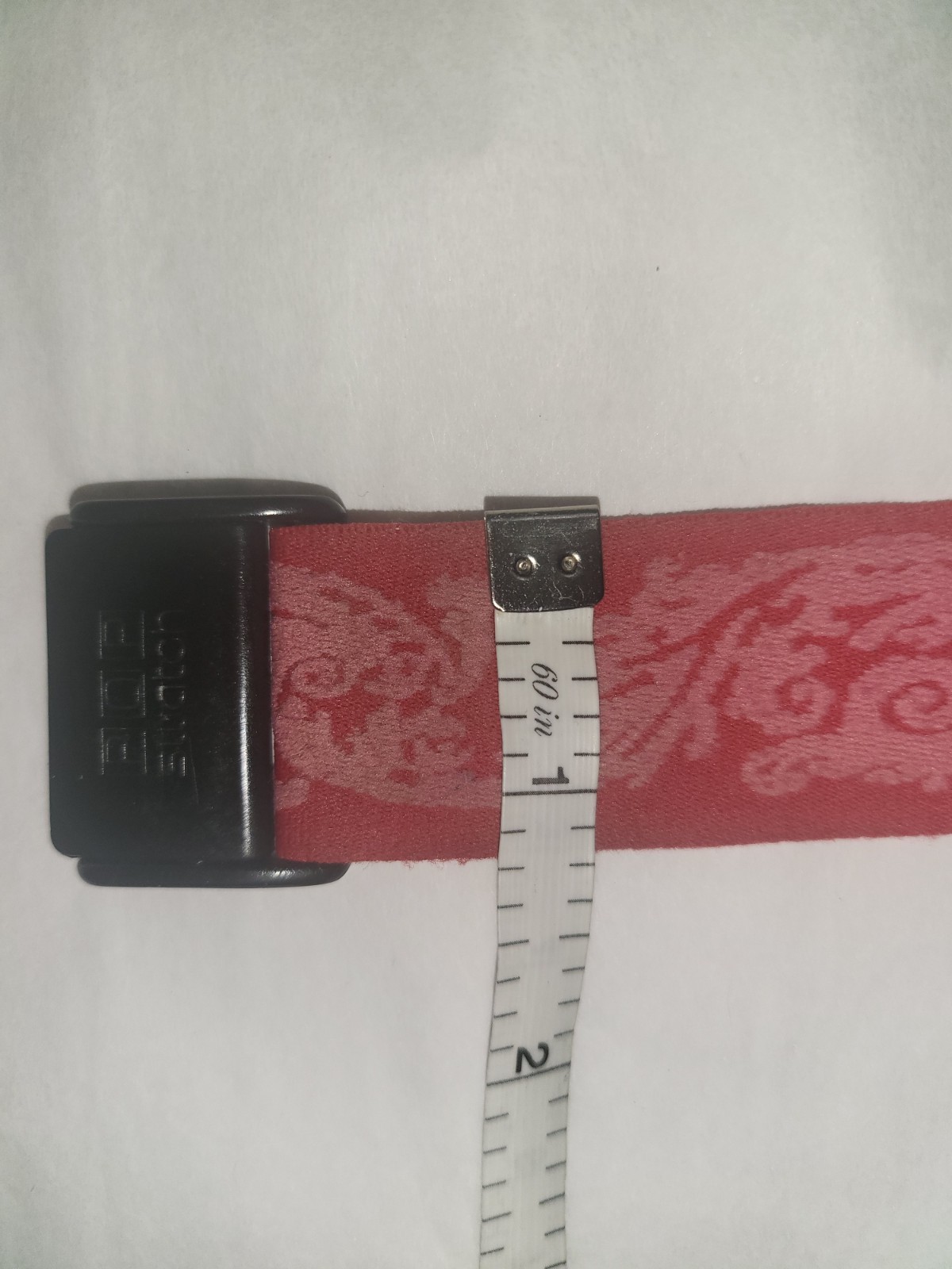 1990 Swatch Pop Shangri Watch Red Pink Velvet Polka Dots One Piece Strap
