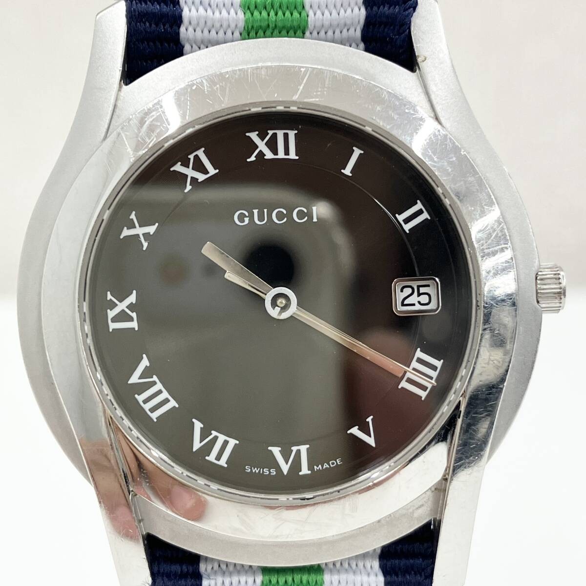 GUCCI 5500M Quartz Battery-Powered Used watch Excellent condition