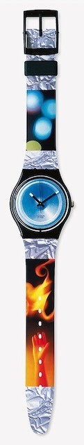 1996 Swatch Watch Artist Rex Ray Fire & Ice collection – New in case