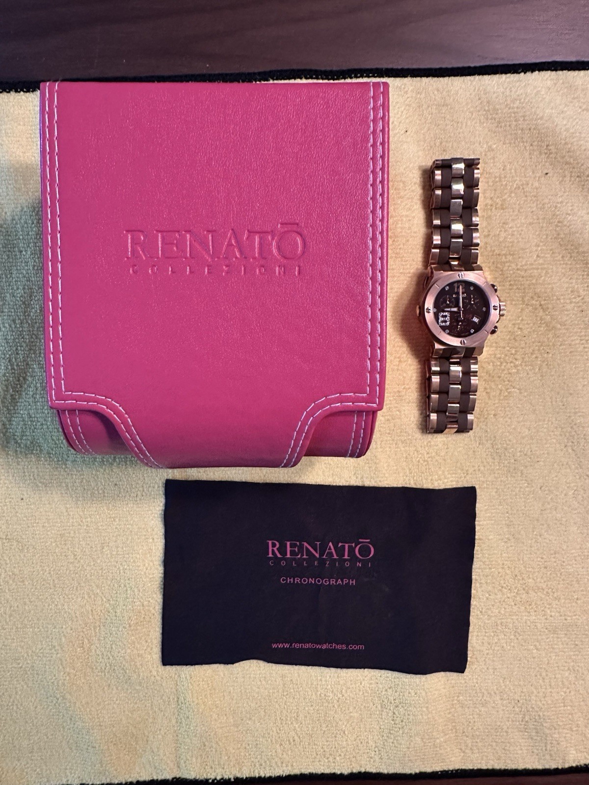 Renato Wilde-Beast “Beauty” Diamond Accented Chronograph Watch (#213/400)