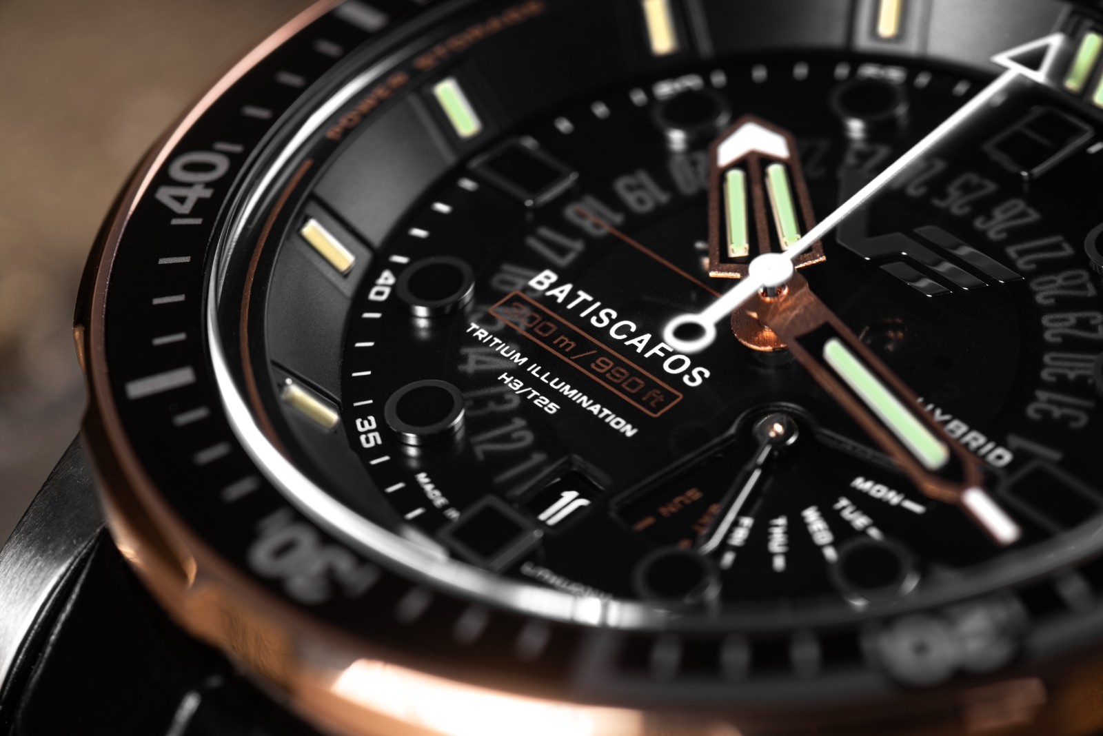 Vostok-Europe BATISCAFOS PX84-511E769B Hybrid Automatic 300M Bracelet