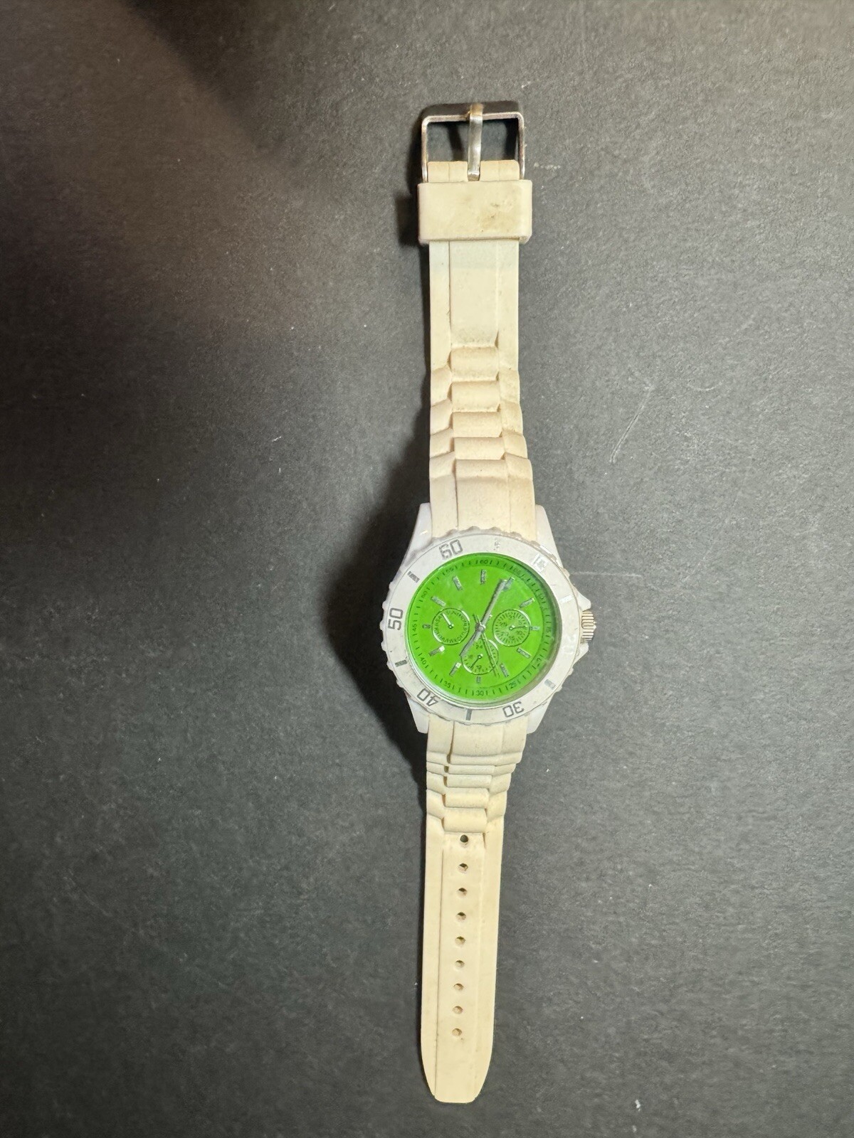 VTG Xhilaration Watch Lime Green & White #J15