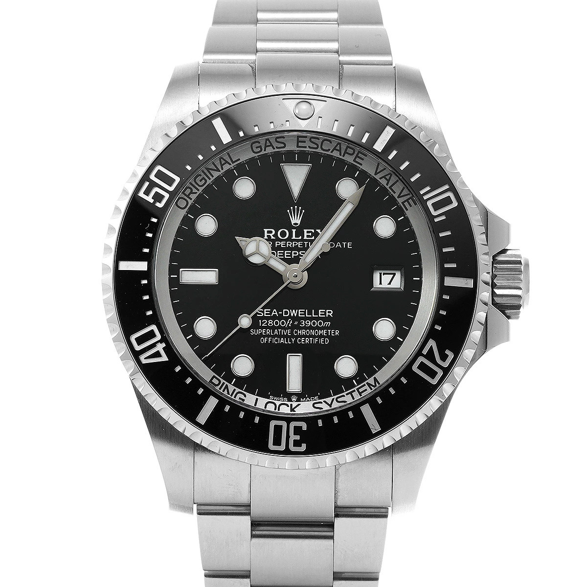 ROLEX Sea-Dweller Deep Sea 136660 Black Men’s Used Watch #3184
