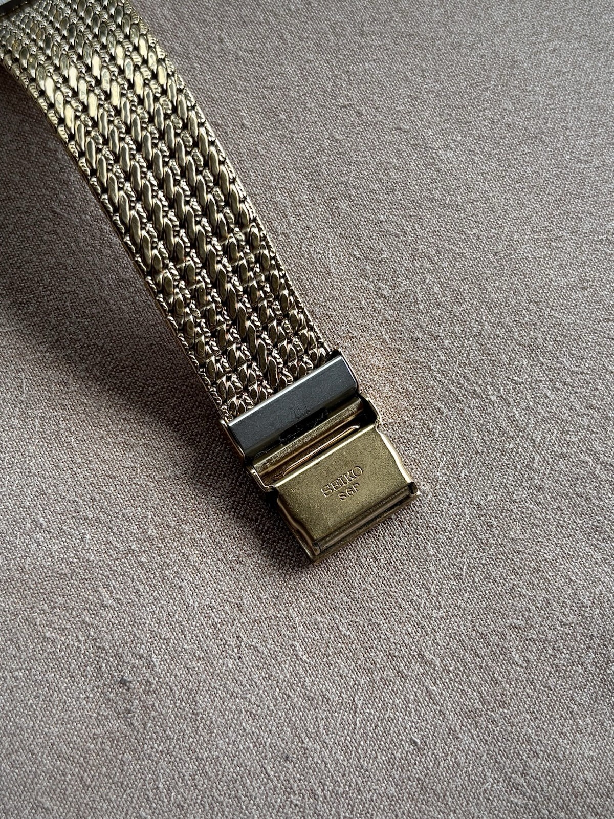 Vintage Seiko Dolce | Gold Dial Quartz | Men’s Dress Watch