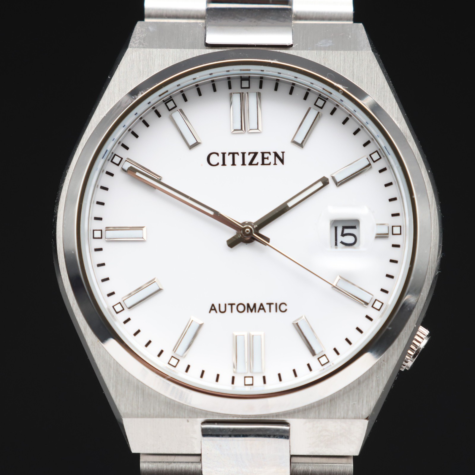 Citizen Tsuyosa NJ0150-81A Automatic White Dial 40mm Stainless Steel Watch NIB