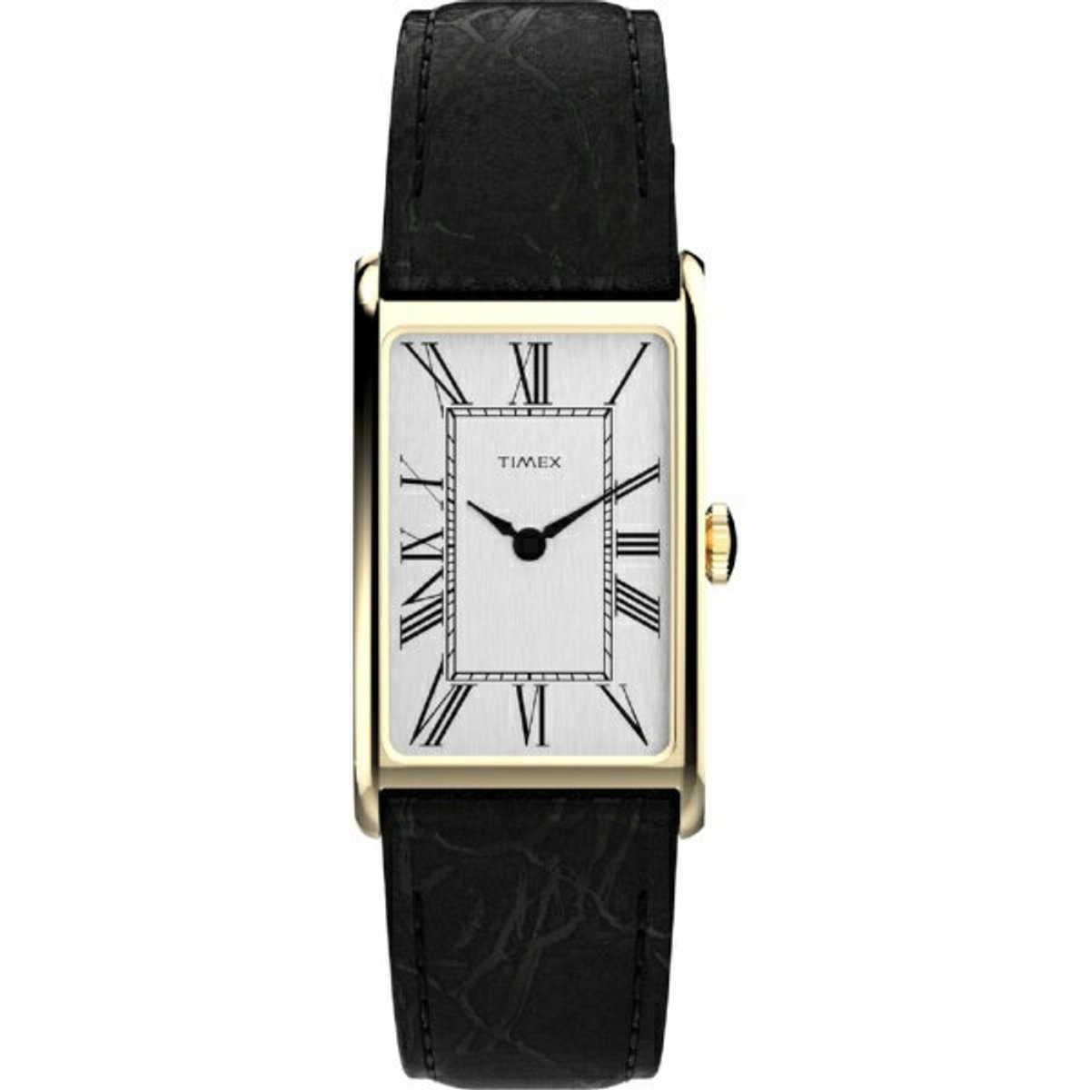 TIMEX 1976 Lexington Reissue TW2Y56200 Roman Dial Leather Quartz Watch