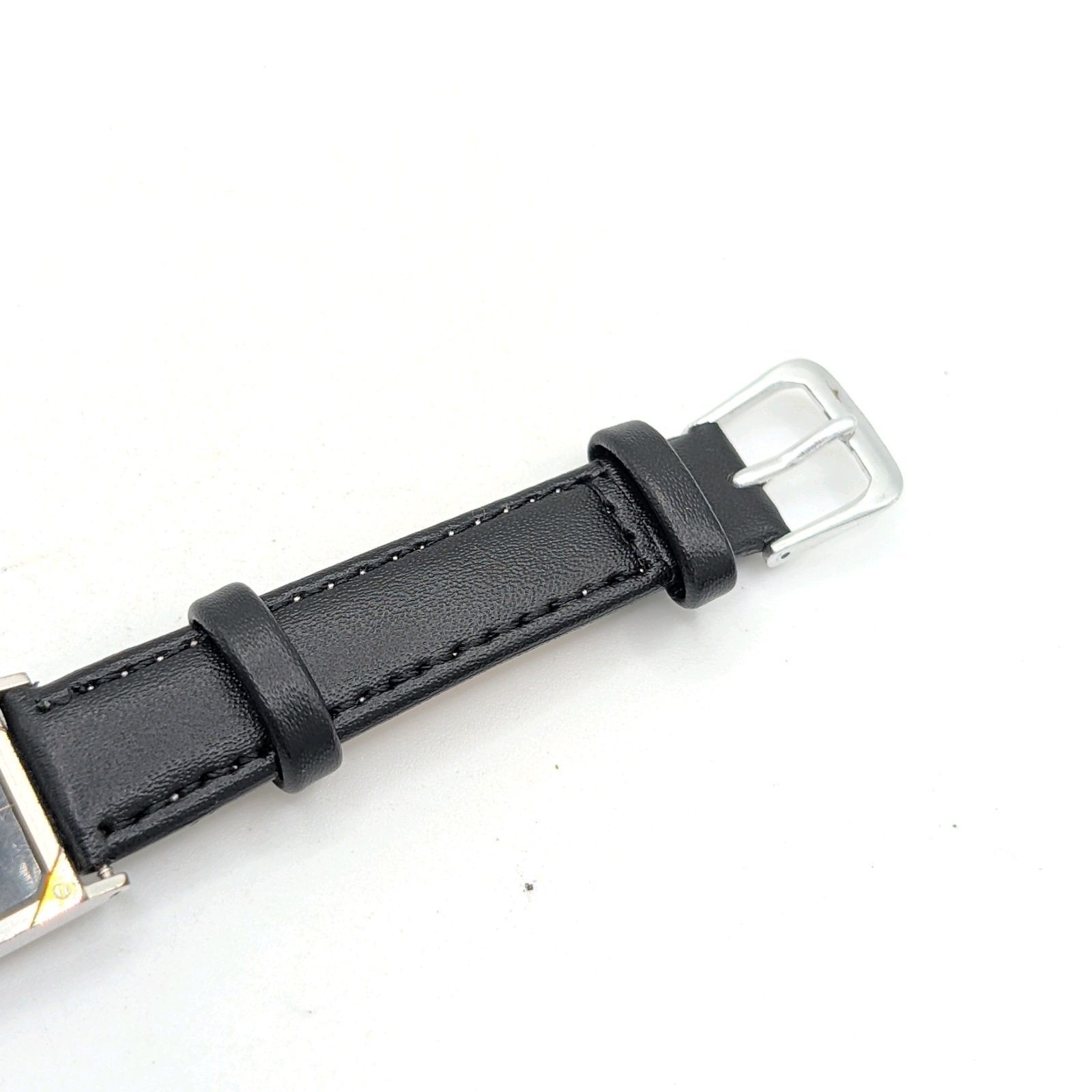 Yves Saint Laurent 2200-223870 JDM Quartz Ladies Watch Silver Gold wrist 16.0cm