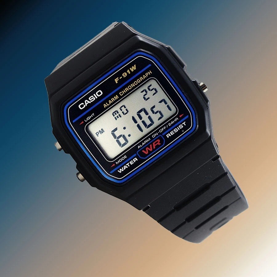 2 NEW LEGENDARY GENUINE CASIO DIGITAL WATCHES F91W / A168