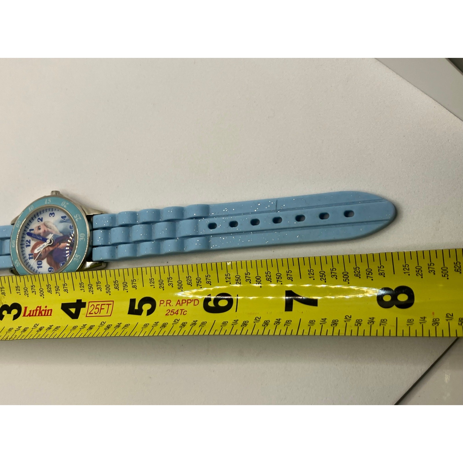Frozen Disney Watch Girl TEEN Women’s Blue Analog Ana Elsa *new battery*