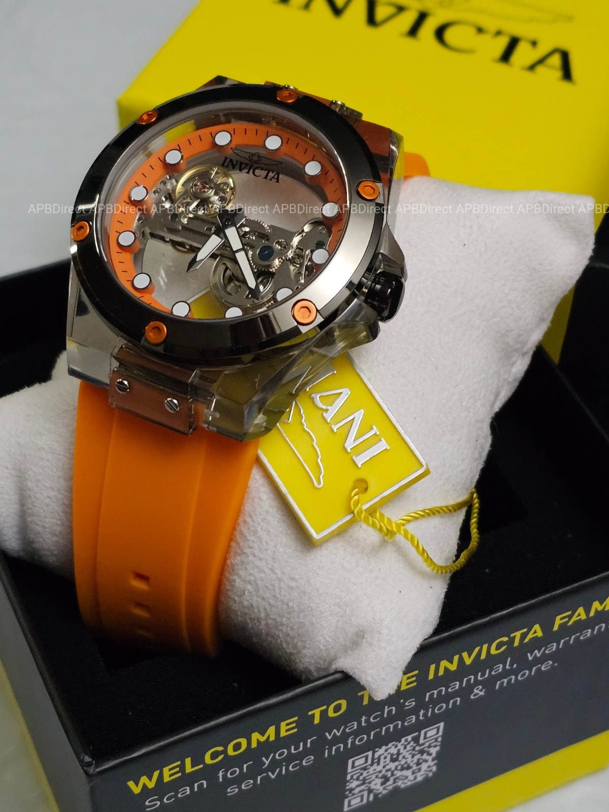 Invicta – Speedway – MECHANICAL – Ghost Bridge MVMNT – Skeleton – mens watch