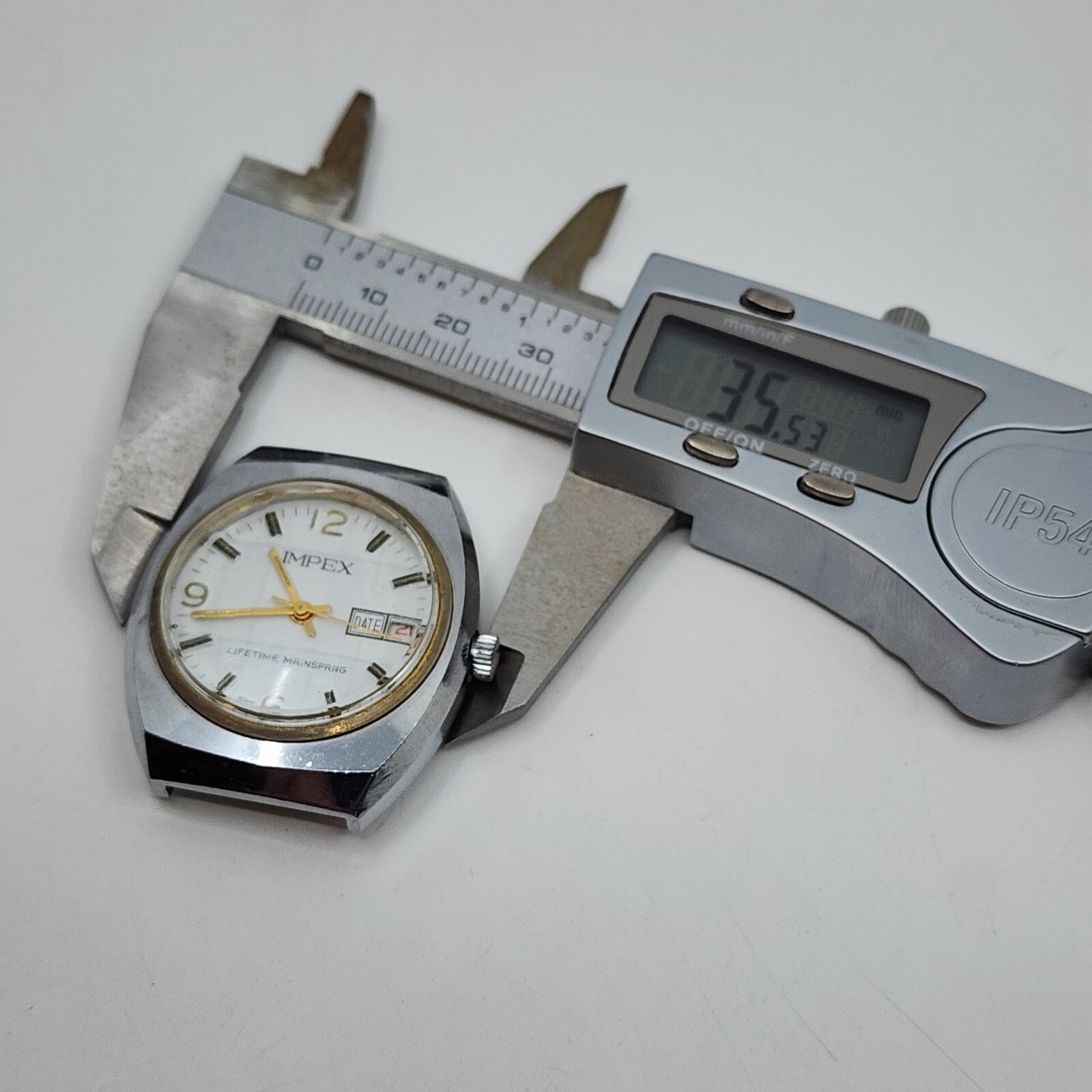 Vintage Impex Watch – Lifetime Mainspring Date Watch
