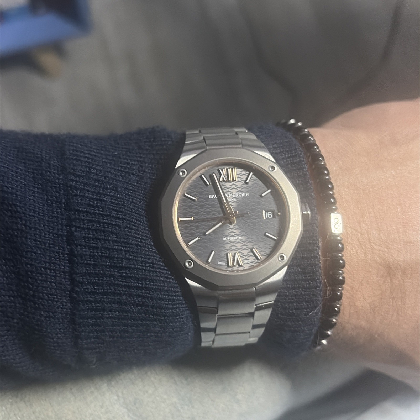 Baumer & Mercier Watch 36mm Riviera Automatic. All Links And Box