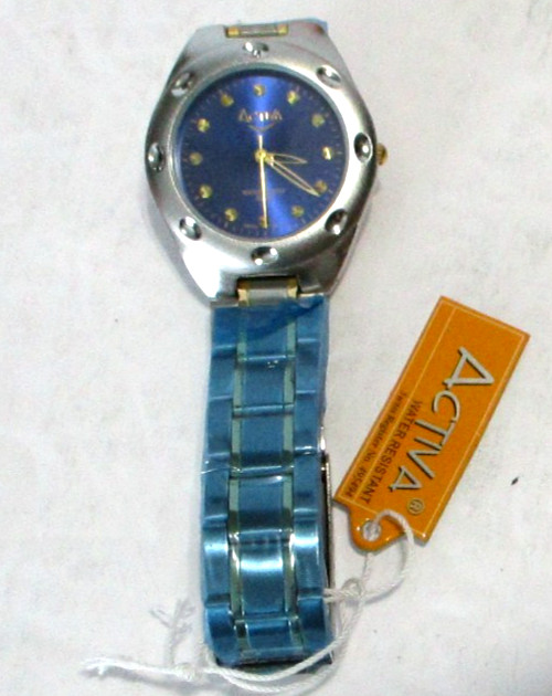 Activa 3 watch set, 495494, white, blue, black, brand new with new batteries