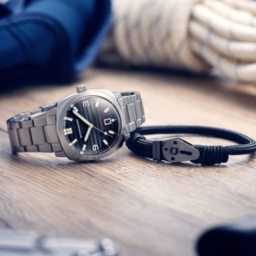 Spinnaker Hull Riviera Black Dial Japanese Automatic SP-5073-33 Men’s Watch