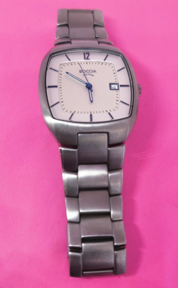 Vintage Boccia Mens Titanium Watch Quartz