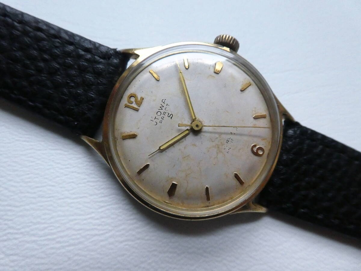 STOWA PARAT 1950 Vintage German Hand-Wind Watch Rare Working Antique