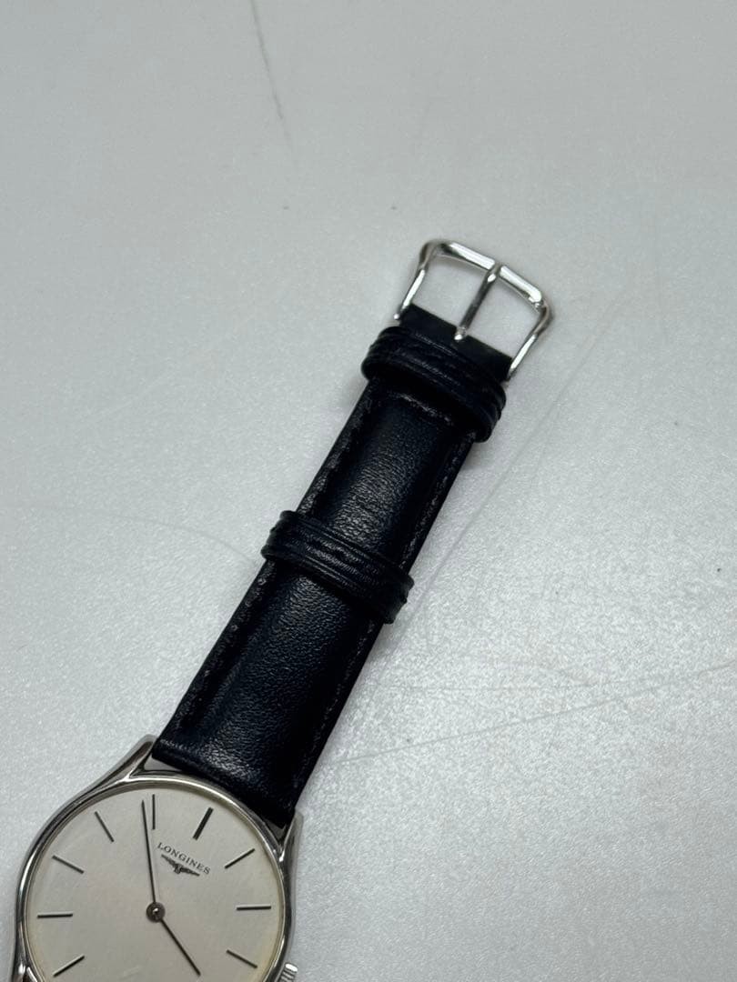 LONGINES Cal.847 Manual Winding Watch Silver Dial Vintage Used
