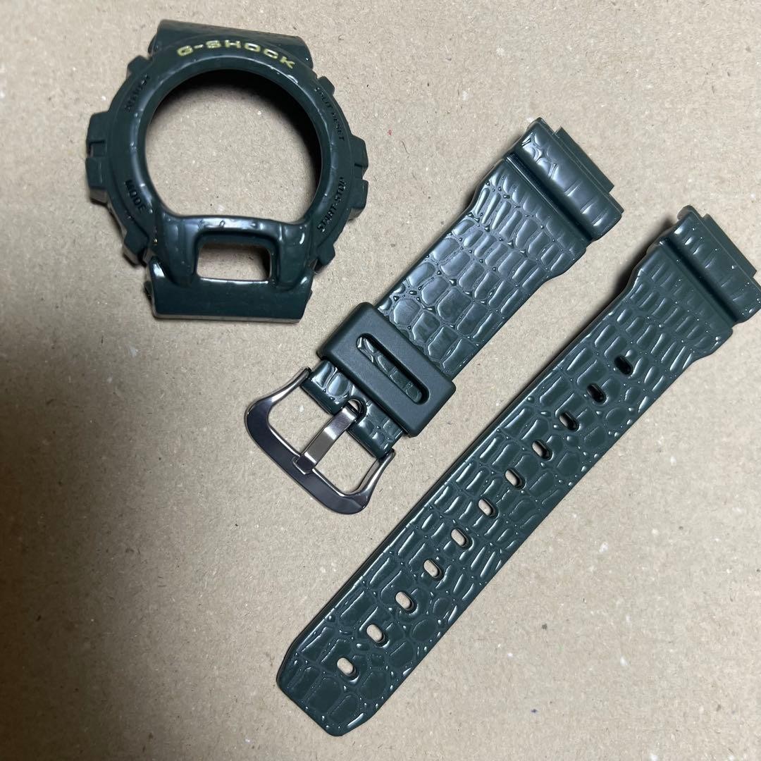 Casio G-Shock DW-6900CR-3JF Authentic Used Bezel Belt for 6900 Series