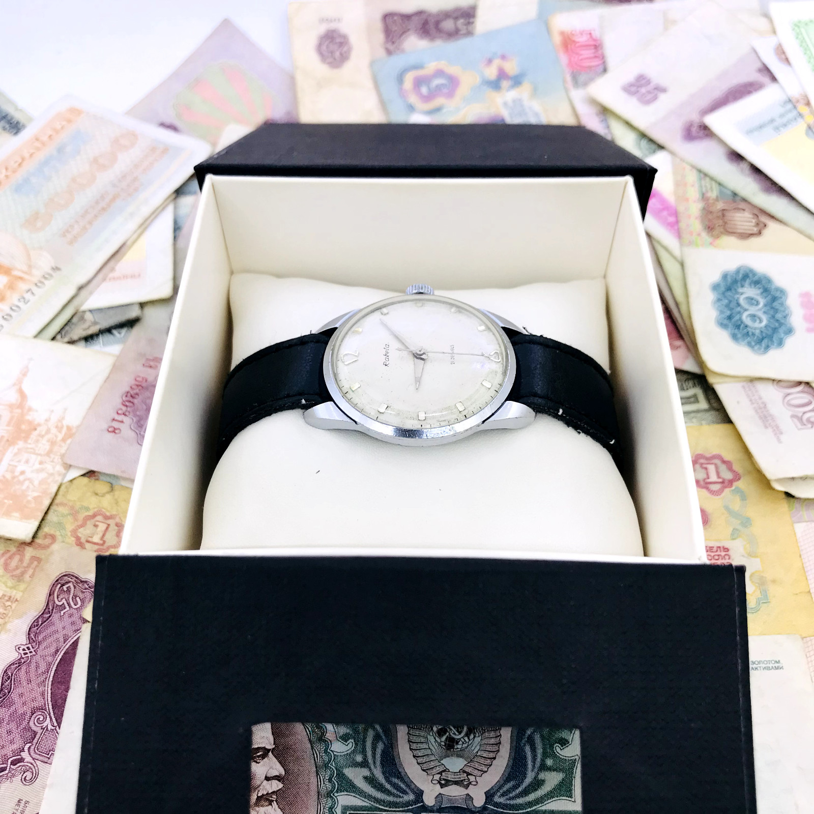 🧿 Rare Raketa Baltika 2609 Wristwatch USSR Roket Soviet 1970s Service 🛠