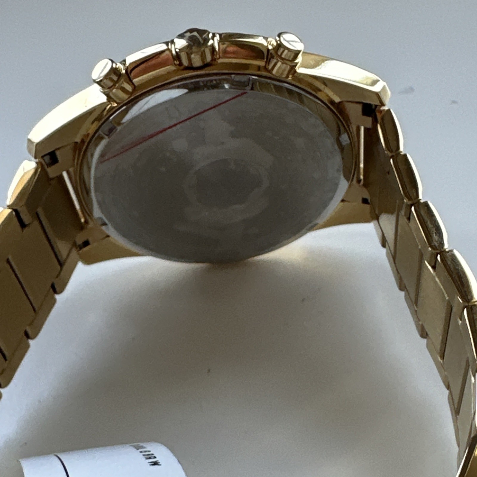 Bulova Diamond Men’s Gold Plated Stainless Steel Chronograph Quartz Watch 97D121