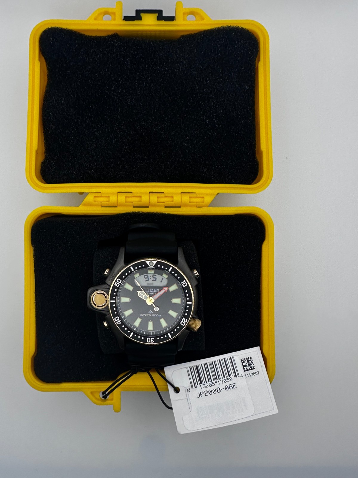 CITIZEN AQUALAND JP2008-06E 40th Anniversary Limited Edition FULL SET
