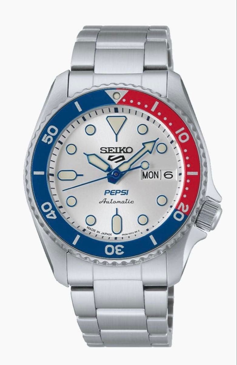 Seiko 5 Sports SBSA319 PEPSI Automatic Limited 7,000 pcs Japan Watch