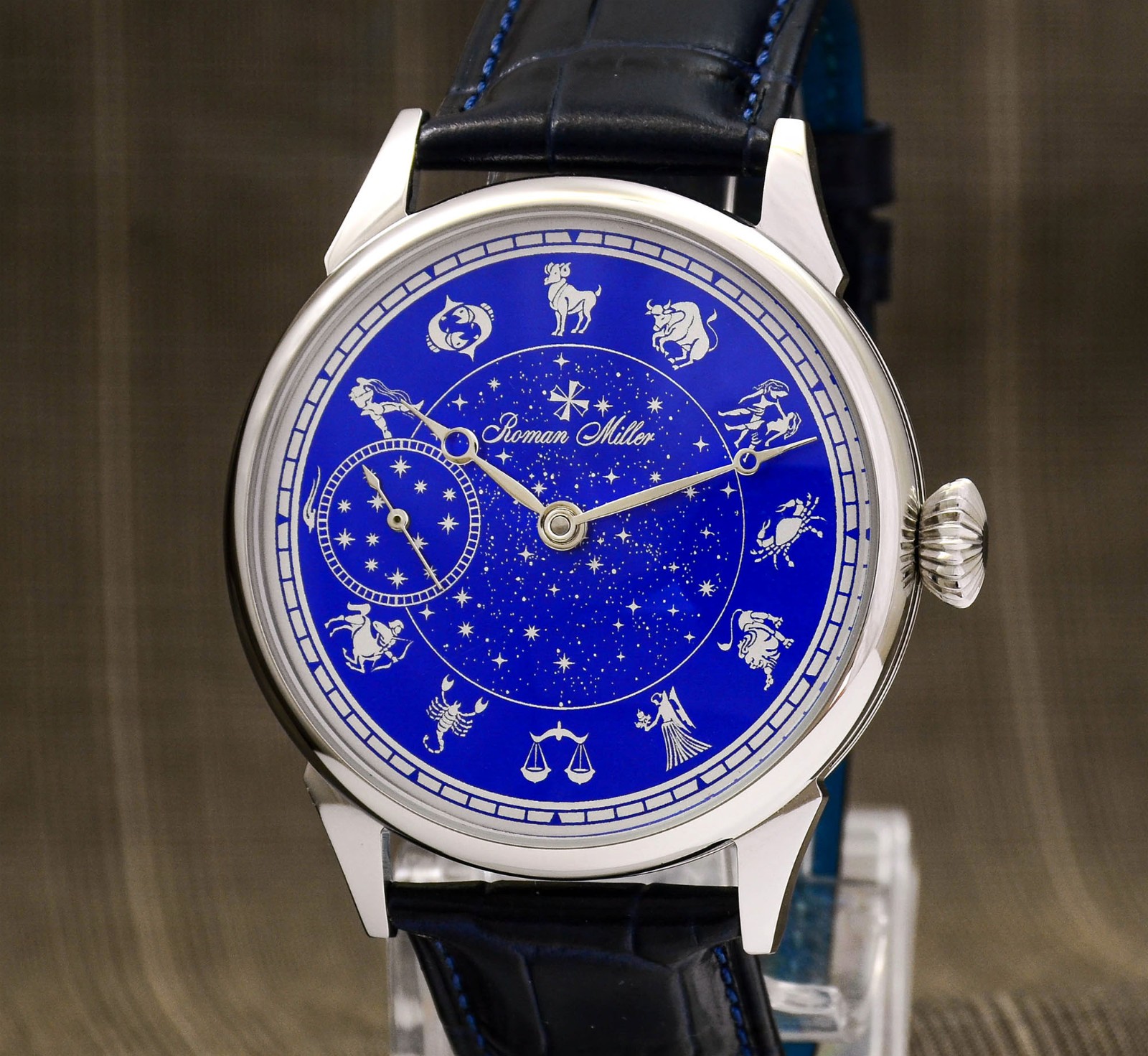 Dress Watch Zodiac Signs Man Wrist Watch Classic Marriage Watch Roman Miller