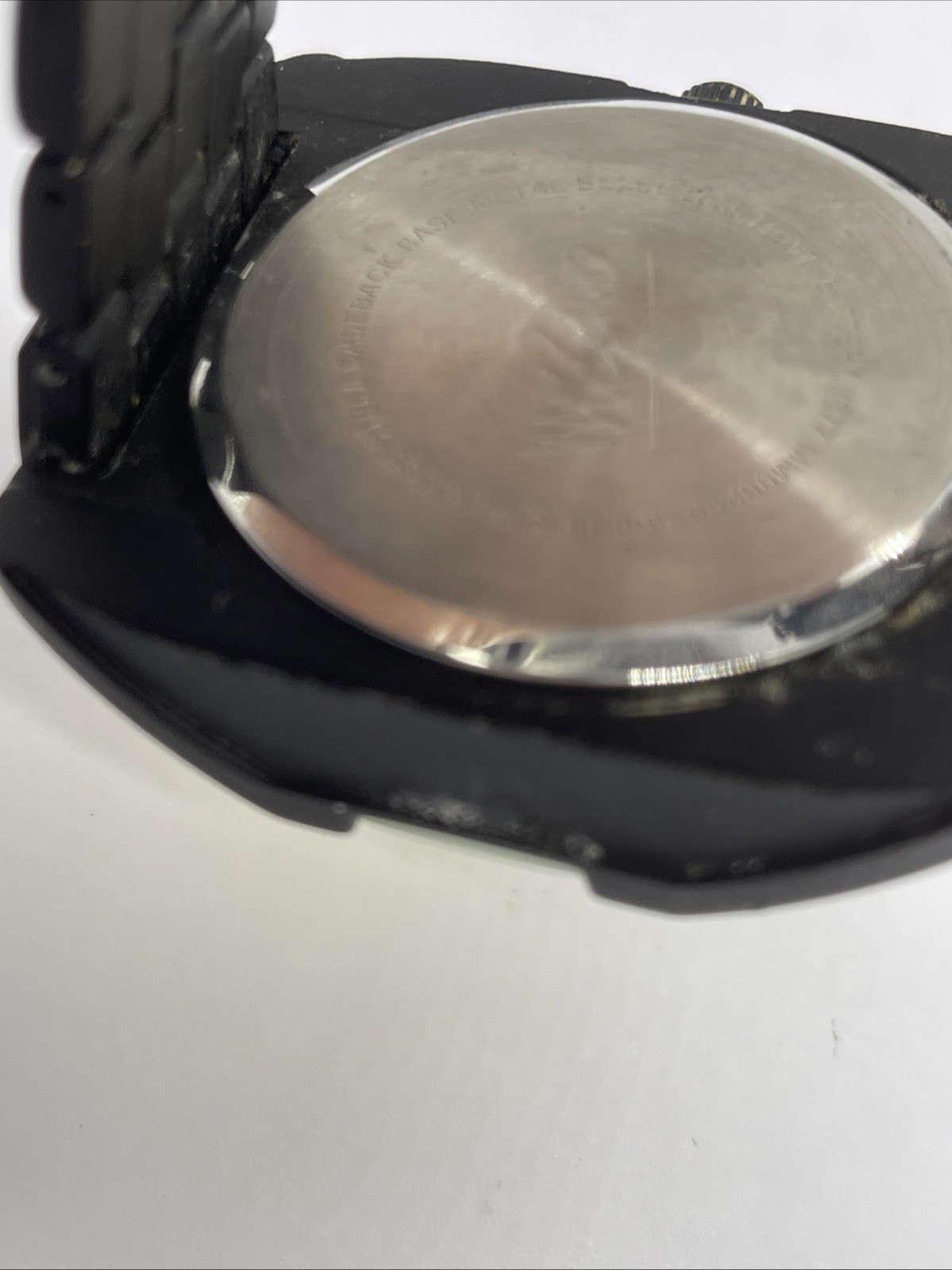 Mossimo Large Face Watch Black and Yellow MM90290 S60-12