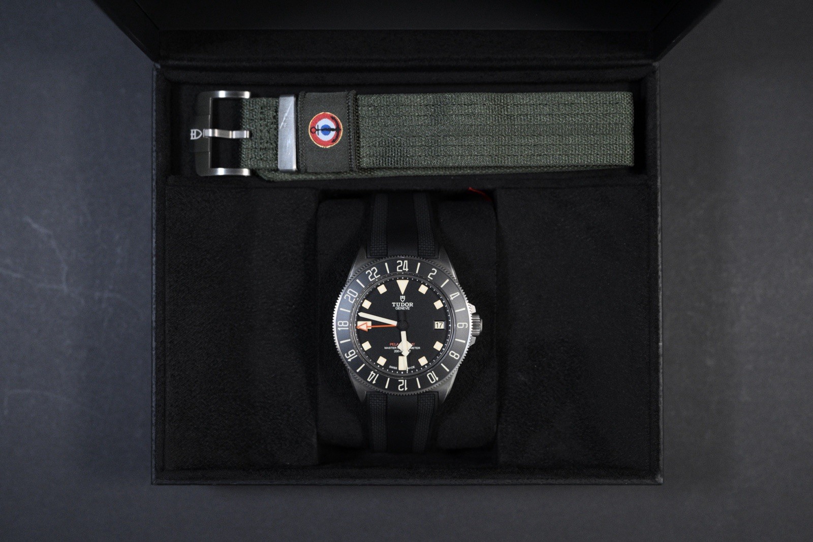 Tudor Pelagos FXD GMT Titanium Watch with Rubber B Strap